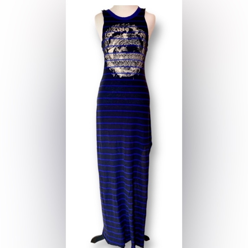We The Free Blue and Black Maxi